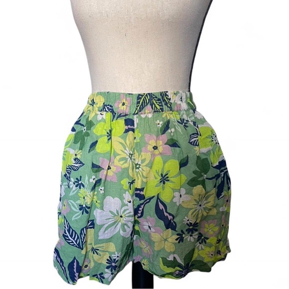 Topshop hawaiian shirt and shorts beach resort set in multicolor small - Picture 6 of 7